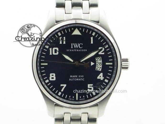 MIROTIME 0223 Supportive Portofino Automatic SS AF 1:1 Best Edition White Dial on Black Croco Leather Strap A 7184